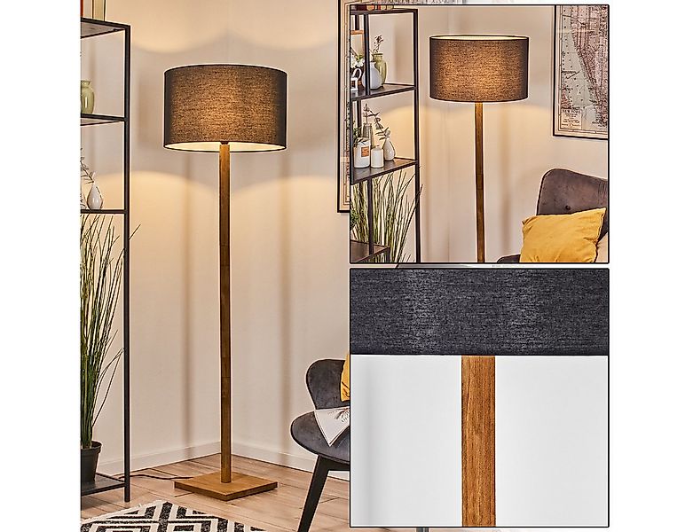 hofstein Stehlampe Stehlampe aus Metall/Holz im modernen Boho-Design, Stehl günstig online kaufen