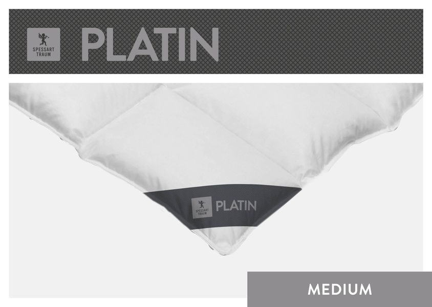 SPESSARTTRAUM Gänsedaunenbettdecke "Platin" extrawarm Füllung 100Reineweiss günstig online kaufen