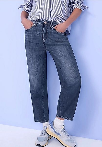 STREET ONE Loose-fit-Jeans Barrel Leg Jeans Karlie (1-tlg) günstig online kaufen
