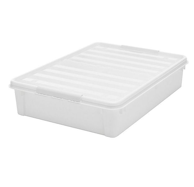 Orthex Aufbewahrungsbox SmartStore Bettroller 60L mit Deckel und Rollen, tr günstig online kaufen