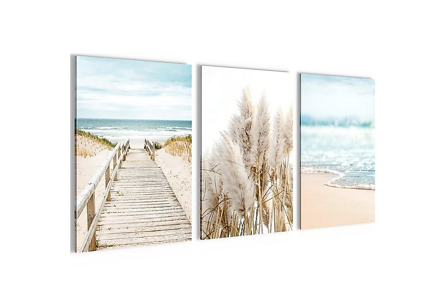 Novart Wandbild Wandbilder Boho Wohnzimmer Schlafzimmer Landhaus Deko, Osts günstig online kaufen