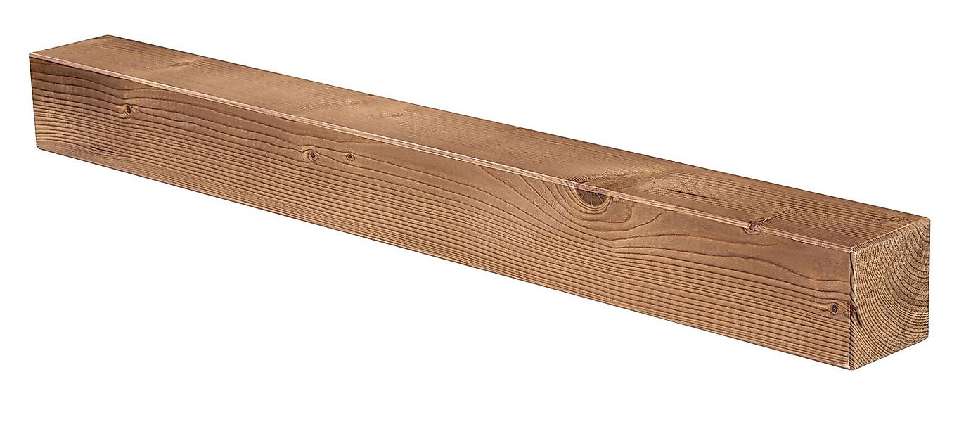 Levandeo® Wandregal, levandeo Wandregal Holz Massiv 100x10cm Eiche Farbig W günstig online kaufen