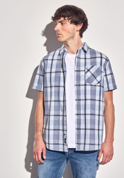 STREET ONE MEN Kurzarmhemd mit Knopfleiste günstig online kaufen