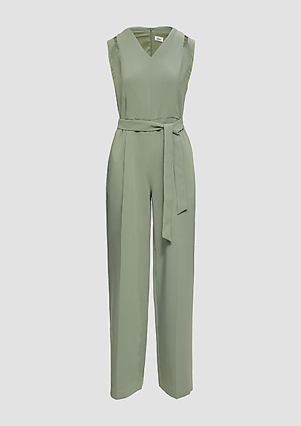 s.Oliver BLACK LABEL Overall Twill-Jumpsuit mit günstig online kaufen