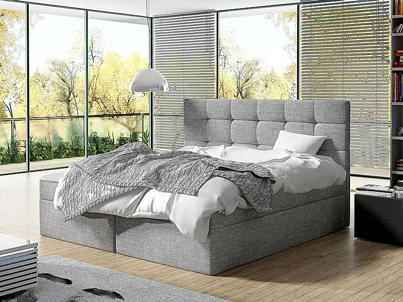 MIRJAN24 Boxspringbett Luanda (Bonell-Matratze und Topperr), günstig online kaufen