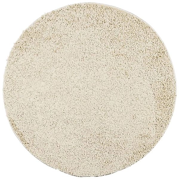 vidaXL Teppich Shaggy Hochflor Modern Golden  100 Cm 1954163 günstig online kaufen