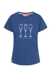 Derbe Print-Shirt Die Klügere (1-tlg) günstig online kaufen