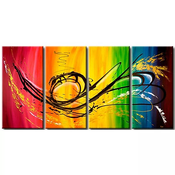 Leinwandbild Prisma und der Regenbogen  XXL günstig online kaufen