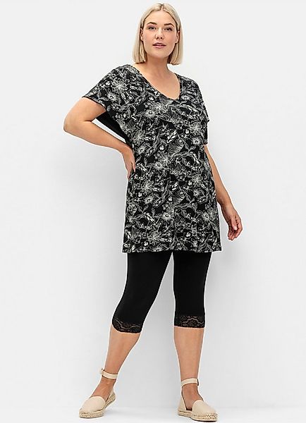 Sheego Jumpsuit Shirt + Leggings Länge ca. 82cm günstig online kaufen