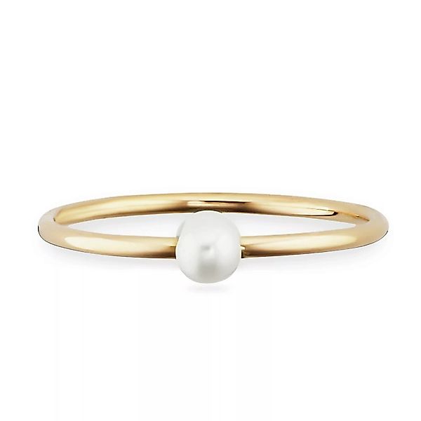 CAÏ Fingerring "925/- Sterling Silber vergoldet Perle" günstig online kaufen