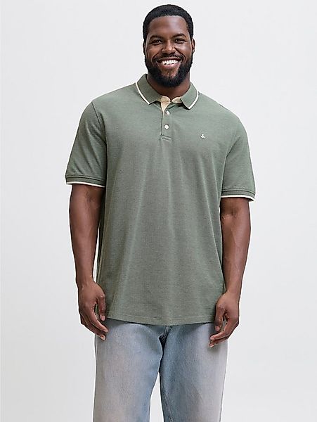 Jack & Jones PlusSize Poloshirt JJEPAULOS POLO SS NOOS PLS Baumwolle, regul günstig online kaufen
