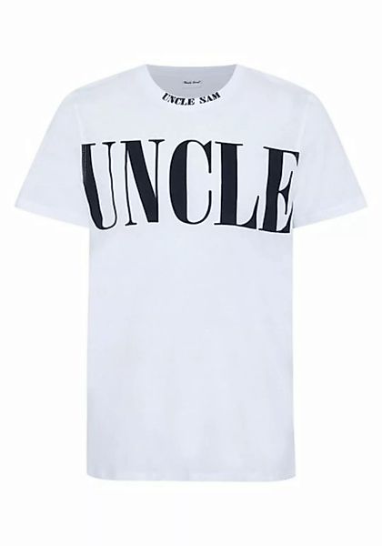 Uncle Sam Print-Shirt mit Logo-Print günstig online kaufen