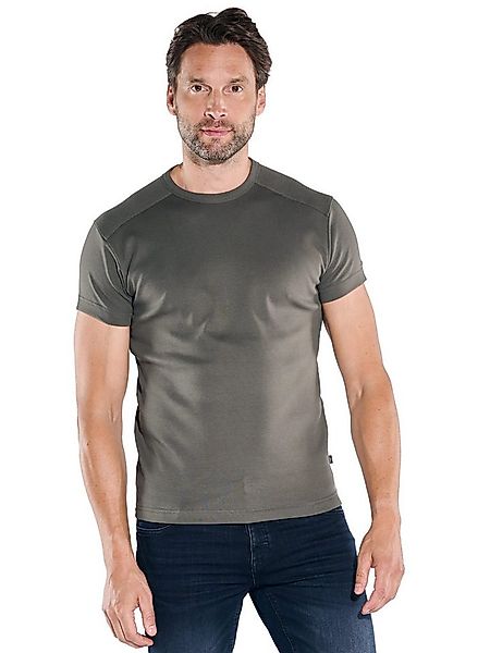 Engbers T-Shirt Herren Basic-Shirt "My Favorite" organic, Dunkelbraun günstig online kaufen