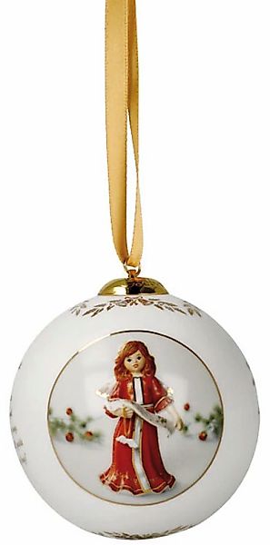 Goebel Dekofigur "Kugel Jahreskugel 2025" 7 x 7 x 7 cm günstig online kaufen