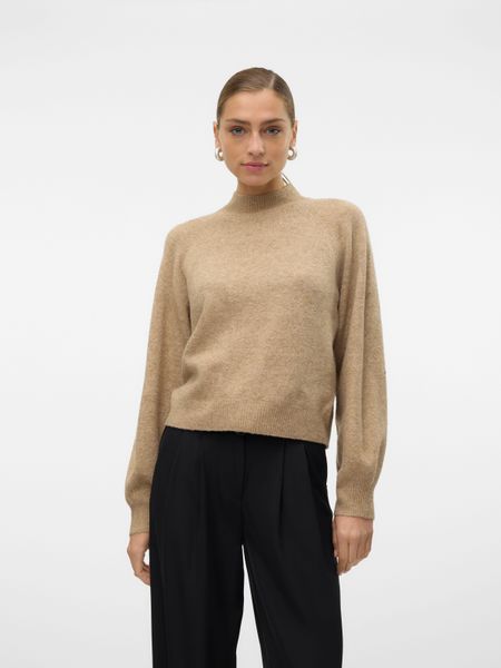 Vero Moda Strickpullover VMLEAF LS HIGH günstig online kaufen