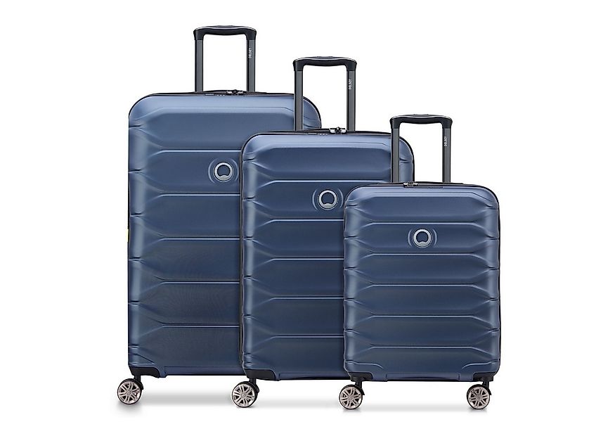 Delsey Paris Trolleyset Meteor, 4 Rollen, (3-teilig, 3 tlg), Polycarbonat günstig online kaufen