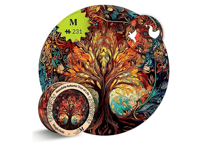 MagicHolz Puzzle MagicHolz Herbstbaum des Lebens Tree of Life Holzpuzzle, 5 günstig online kaufen