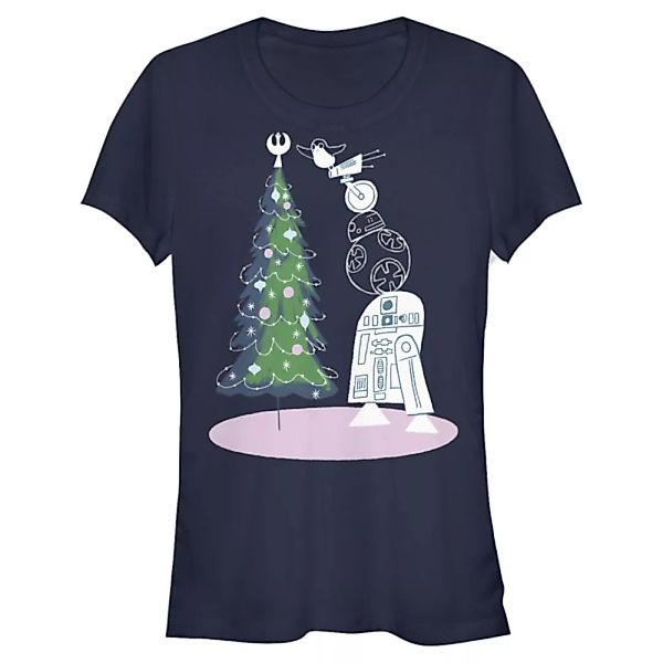 Star Wars - Droid Tree - Weihnachten - Frauen T-Shirt günstig online kaufen
