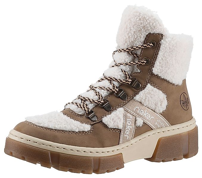 Rieker Winterboots, Schnürboots, Snowboots, Profilsohle, mit günstig online kaufen