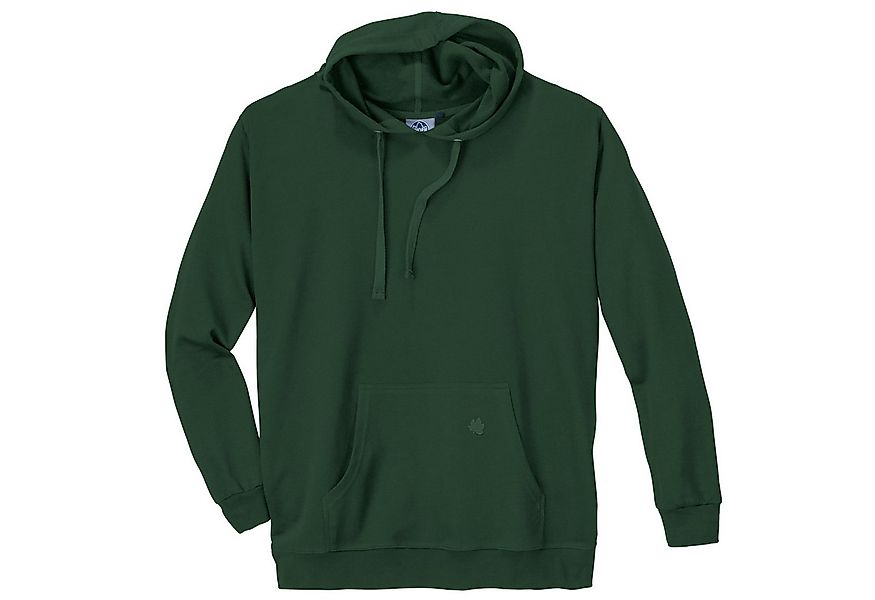 AHORN SPORTSWEAR Kapuzensweatshirt Basic Kapuzen-Sweatshirt Ahorn dunkelgrü günstig online kaufen