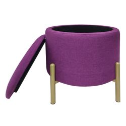 ECHTWERK Sitzhocker Logan mit Stauraum, abnehmbarer günstig online kaufen