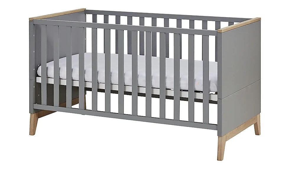 PAIDI Kinderbett  Sten ¦ grau ¦ Maße (cm): B: 76,6 H: 87,4 Baby > Babymöbel günstig online kaufen