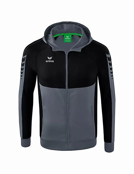 Erima Sweatjacke SIX WINGS training jacket with slate grey/black günstig online kaufen