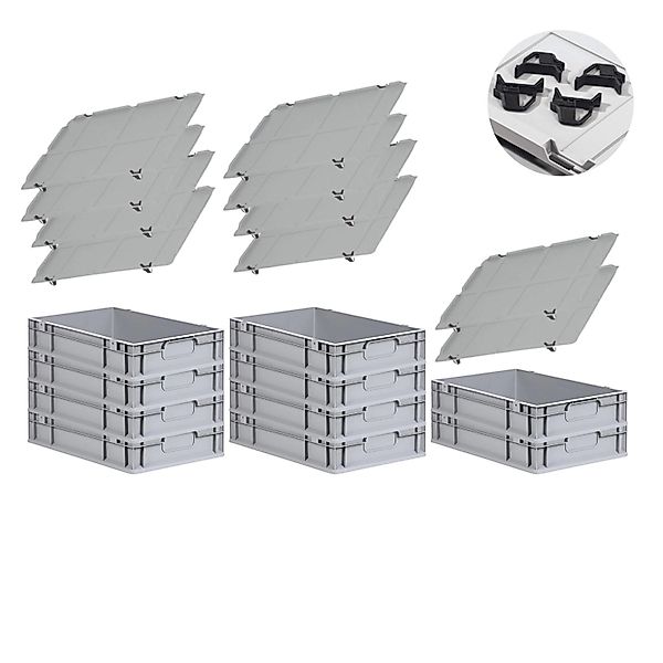 PROREGAL® Stapelbox SparSet Eurobox NextGen Economy günstig online kaufen