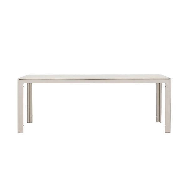 ebuy24 Mirko Gartentisch Beige 205x90 günstig online kaufen