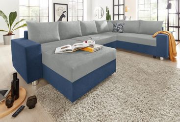 COLLECTION AB Wohnlandschaft "Paris U-Form" mit Federkern, wahlweise mit Be günstig online kaufen