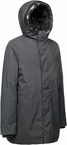 Geox Langjacke "SPHERICA", mit Kapuze, mit verdecktem Reißverschluss & Druc günstig online kaufen