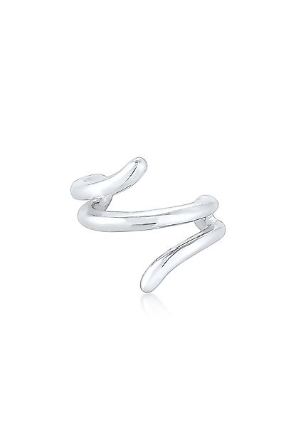 Elli Single-Ohrhaken Earcuff Ohrklemme Welle 925er günstig online kaufen
