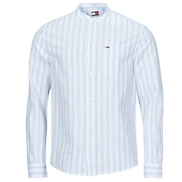 Tommy Jeans Langarmhemd TJM MAO STRIPE günstig online kaufen