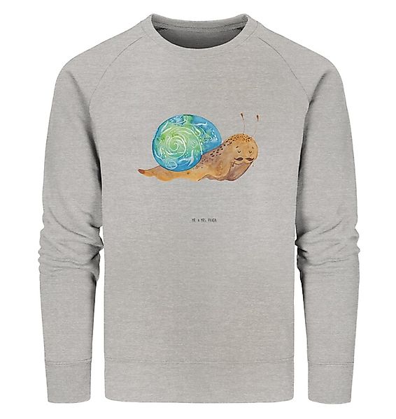 Mr. & Mrs. Panda Longpullover Schnecke Sir Größe M - Heather Grey - Geschen günstig online kaufen