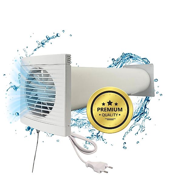 TronicXL Ventilatorkombigerät Lüftungsanlage Küche Bad Lüftung günstig online kaufen