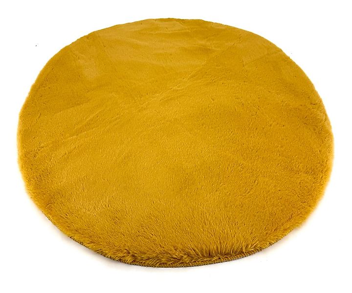 heimtexland Fellteppich Hochflor Teppich Rabbit 90 rund Hasenfell-Imitat, r günstig online kaufen