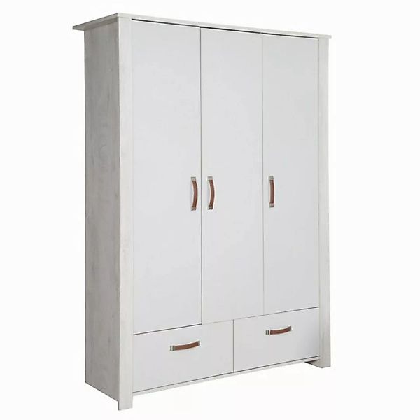 roba® Kleiderschrank Mila 3-türig Drehtürenschrank, Soft Close-Technik günstig online kaufen