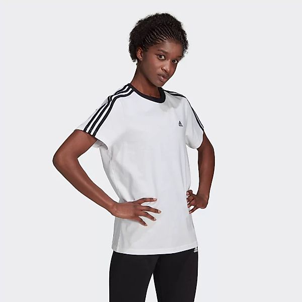 adidas Performance T-Shirt adidas Damen T-Shirt ESSENTIALS 3-STRIPES günstig online kaufen