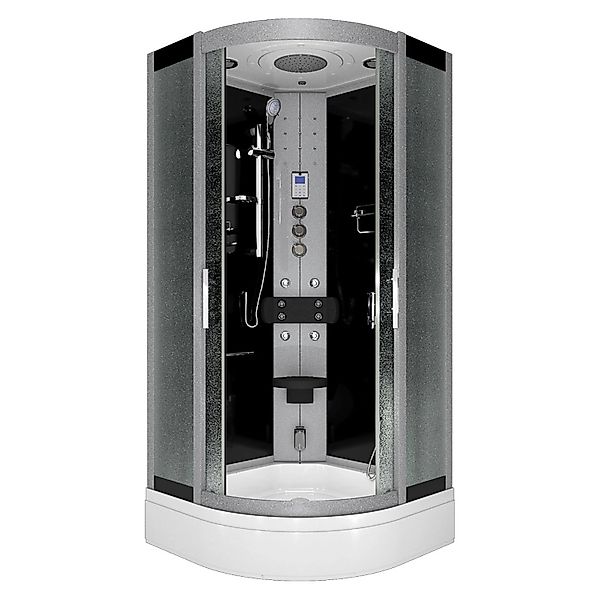 AcquaVapore Dampfdusche Duschtempel Sauna Dusche Duschkabine D46-53M3-EC 90 günstig online kaufen