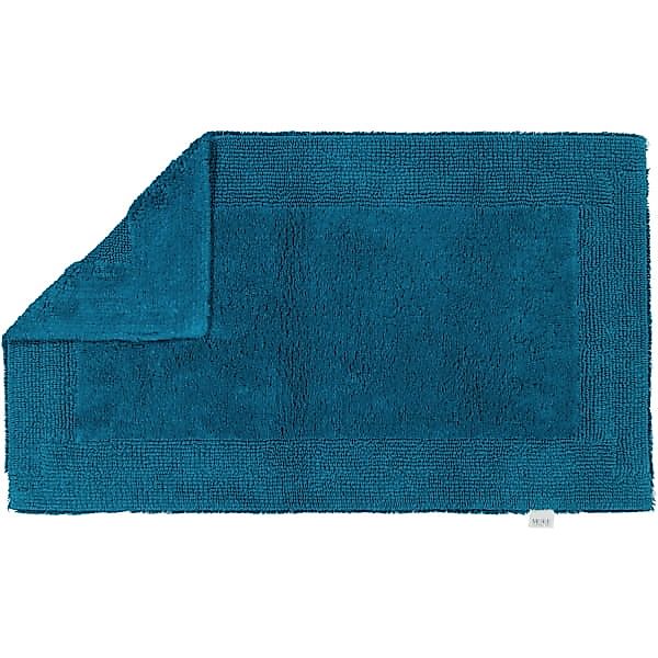 Möve Badteppiche Doubleface - Farbe: deep lake - 386 - 60x100 cm günstig online kaufen