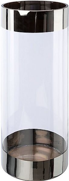 Creativ deco Bodenvase (1 St), mit silberfarbenen Absetzungen günstig online kaufen