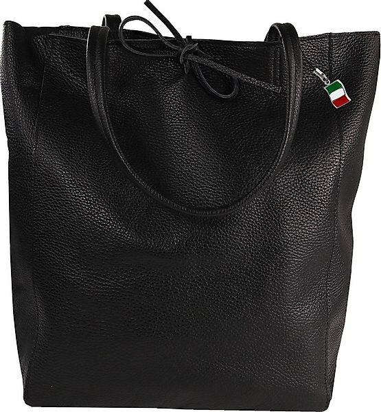 FLORENCE Schultertasche Florence ital. Shopper Echtleder Damen (Shopper), D günstig online kaufen