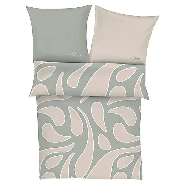 s.Oliver Bettwäsche Satin-Bettwäsche APRI, 155 x günstig online kaufen