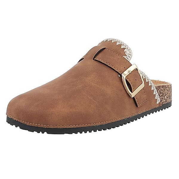 Ital-Design Damen Mules Freizeit Pantolette (88930310) günstig online kaufen
