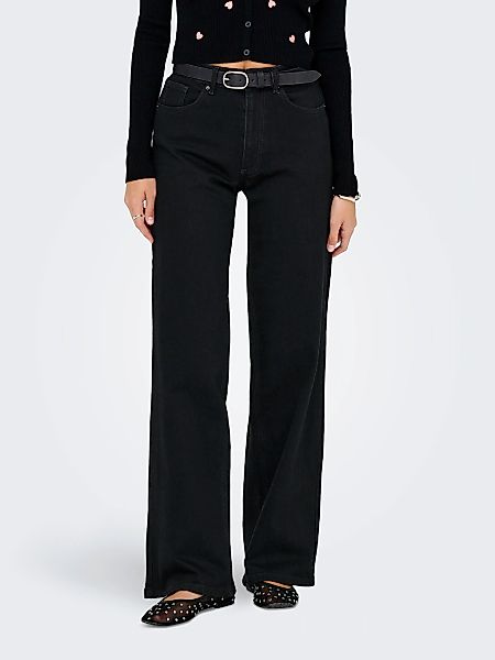 ONLY High-waist-Jeans "ONLJUICY HW WIDE DNM REA670" günstig online kaufen