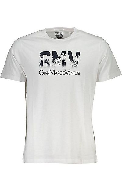 GIAN MARCO VENTURI T-Shirt Herren Kurzarm-T-Shirt weiß mit Rundhalsausschni günstig online kaufen