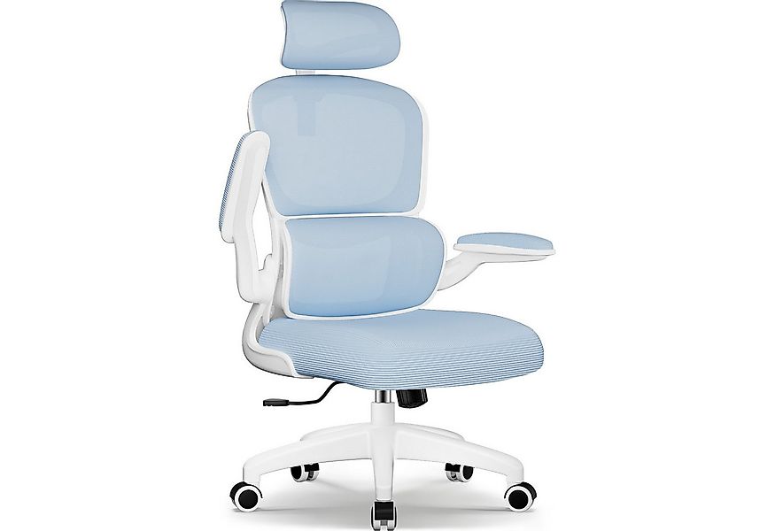 Homimaster Bürostuhl Bürostuhl, Schreibtischstuhl Ergonomisch mit Klappbare günstig online kaufen