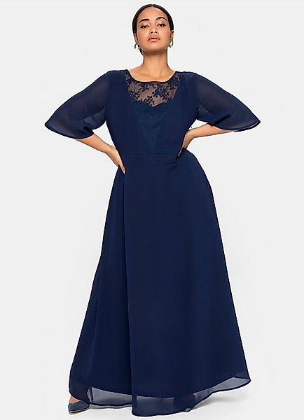 Sheego Etuikleid Abendkleid 3/4-Arm günstig online kaufen