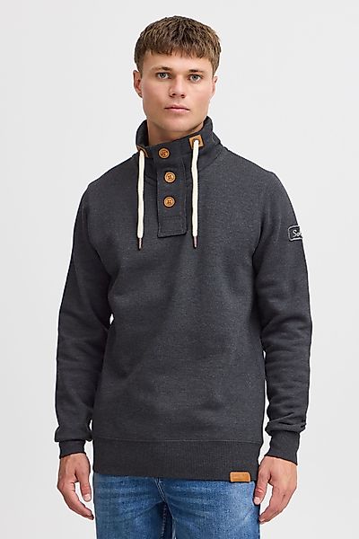 !Solid Stehkragenpullover SDTripTroyer Sweatpullover mit Knopfleiste günstig online kaufen