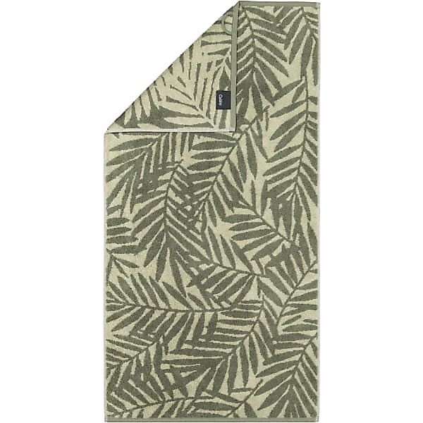 Cawö Handtücher Maison Blätter 6267 - Farbe: field - 44 - Handtuch 50x100 c günstig online kaufen